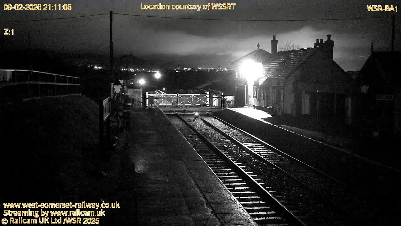 West Sommerset Railway Blue Anchor Station Live Cam - Somerset West and Taunton, Sommerset, South West, England, United Kingdom