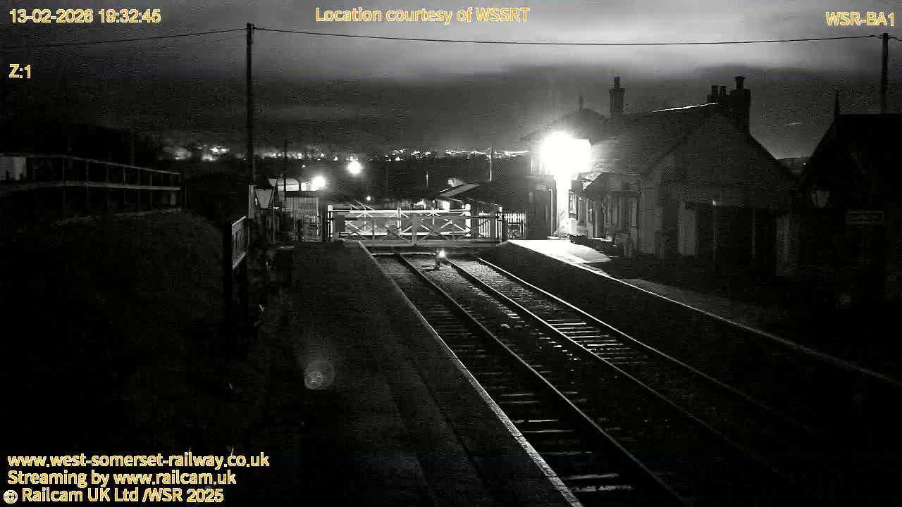 West Sommerset Railway Blue Anchor Station Live Cam - Somerset West and Taunton, Sommerset, South West, England, United Kingdom