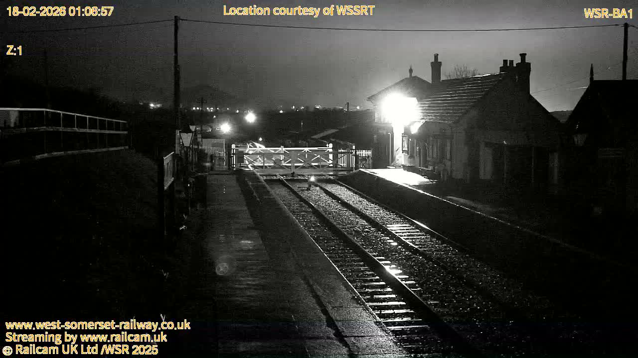 West Sommerset Railway Blue Anchor Station Live Cam - Somerset West and Taunton, Sommerset, South West, England, United Kingdom