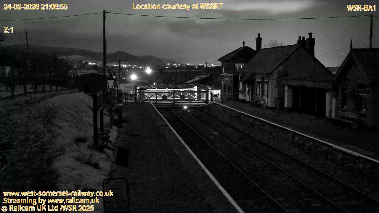 West Sommerset Railway Blue Anchor Station Live Cam - Somerset West and Taunton, Sommerset, South West, England, United Kingdom