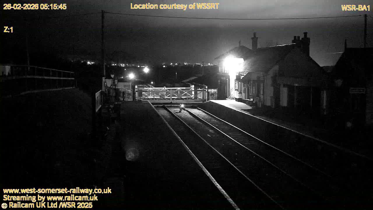 West Sommerset Railway Blue Anchor Station Live Cam - Somerset West and Taunton, Sommerset, South West, England, United Kingdom