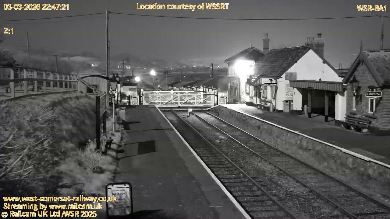 West Sommerset Railway Blue Anchor Station Live Cam - Somerset West and Taunton, Sommerset, South West, England, United Kingdom