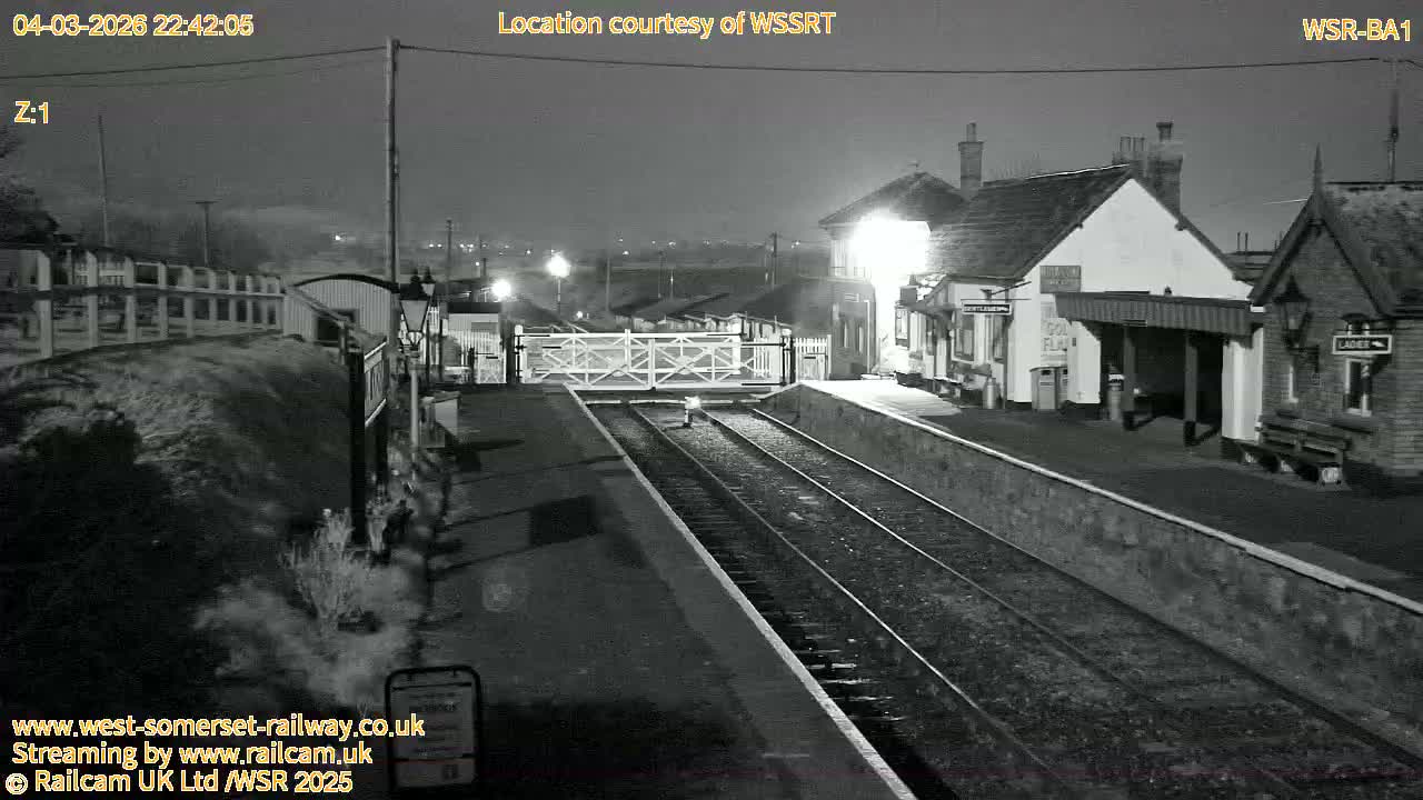 West Sommerset Railway Blue Anchor Station Live Cam - Somerset West and Taunton, Sommerset, South West, England, United Kingdom
