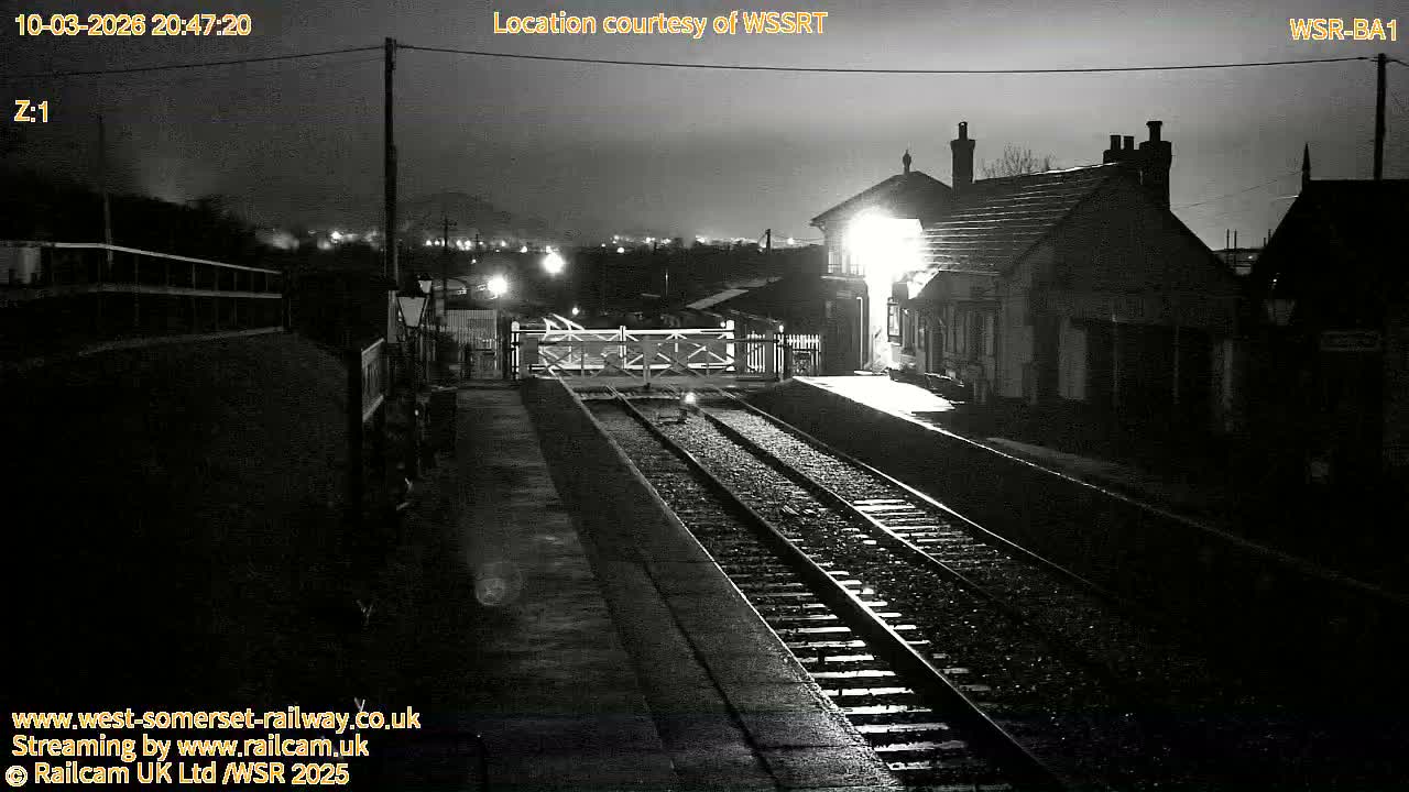 West Sommerset Railway Blue Anchor Station Live Cam - Somerset West and Taunton, Sommerset, South West, England, United Kingdom