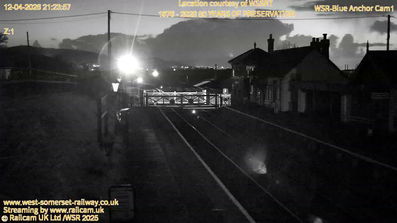 West Sommerset Railway Blue Anchor Station Live Cam - Somerset West and Taunton, Sommerset, South West, England, United Kingdom