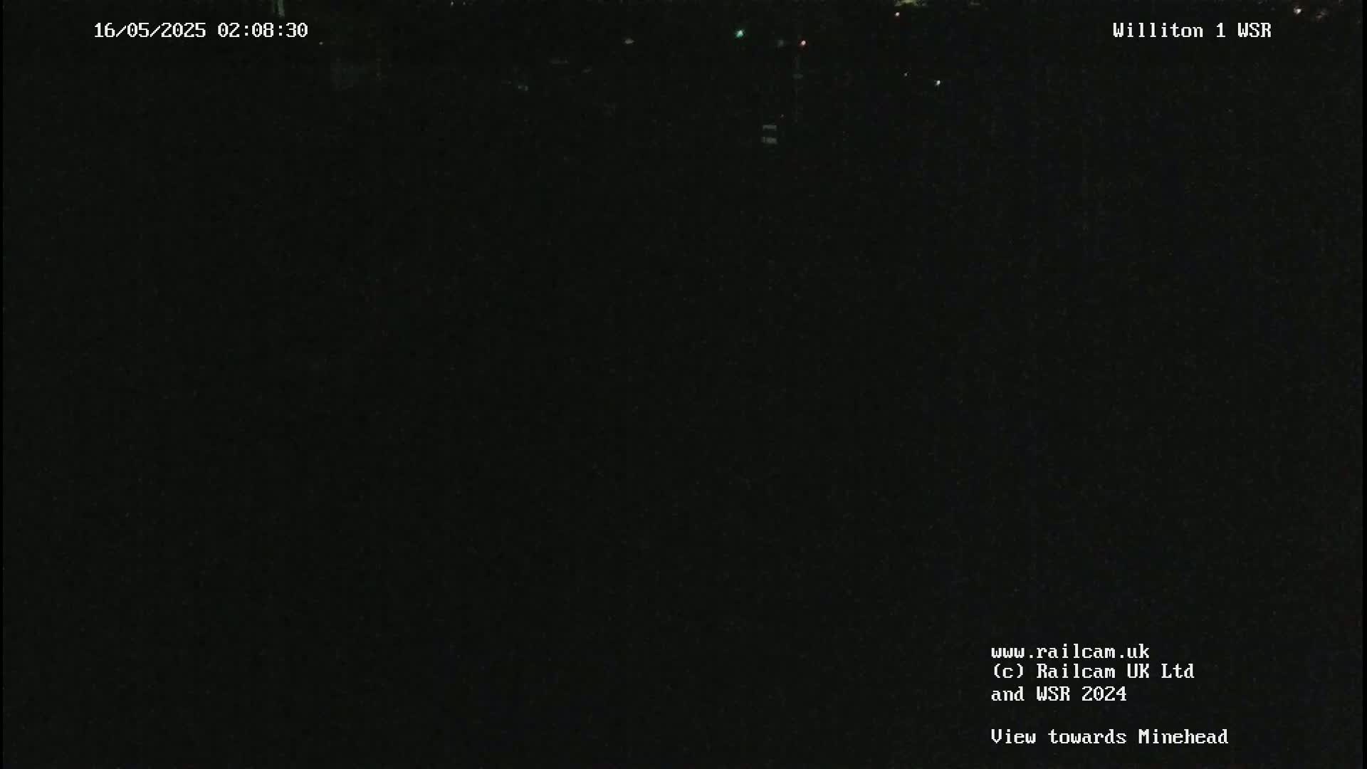 West Somerset Railway Williton Station North Platform View Live Cam  - Somerset, South West, England, United Kingdom
