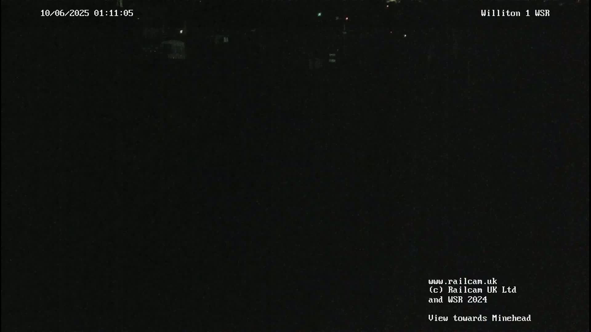 West Somerset Railway Williton Station North Platform View Live Cam  - Somerset, South West, England, United Kingdom