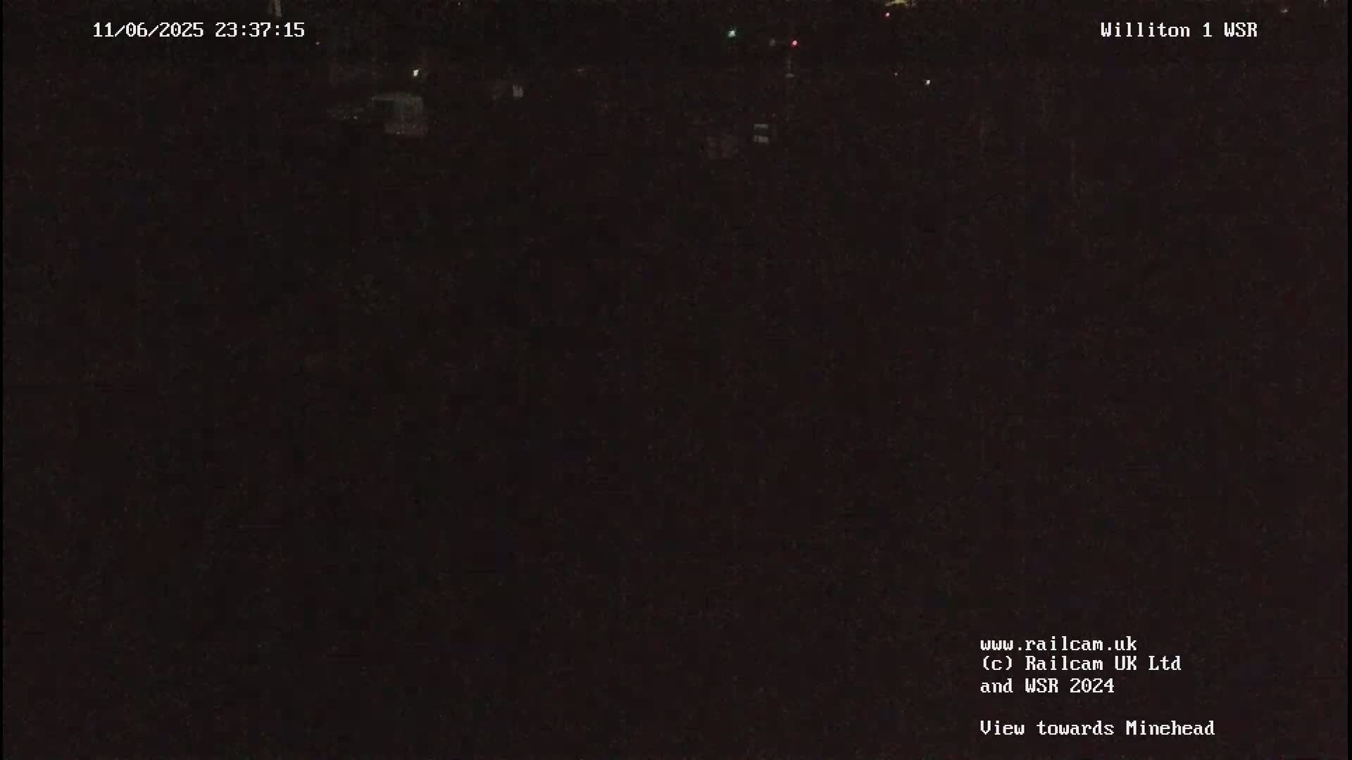 West Somerset Railway Williton Station North Platform View Live Cam  - Somerset, South West, England, United Kingdom
