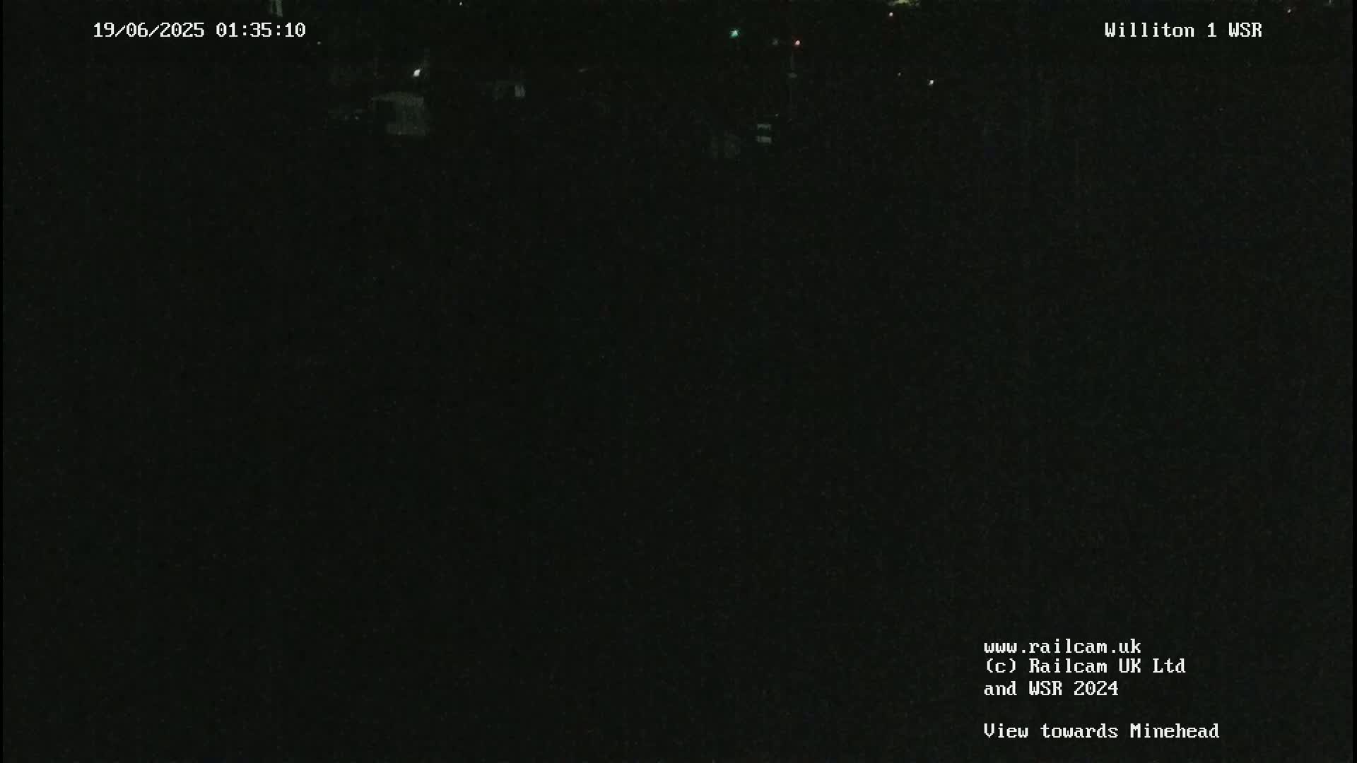 West Somerset Railway Williton Station North Platform View Live Cam  - Somerset, South West, England, United Kingdom
