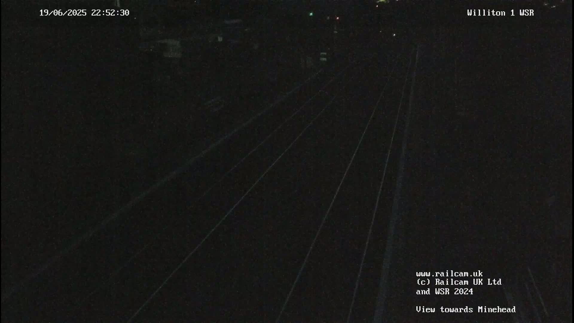 West Somerset Railway Williton Station North Platform View Live Cam  - Somerset, South West, England, United Kingdom