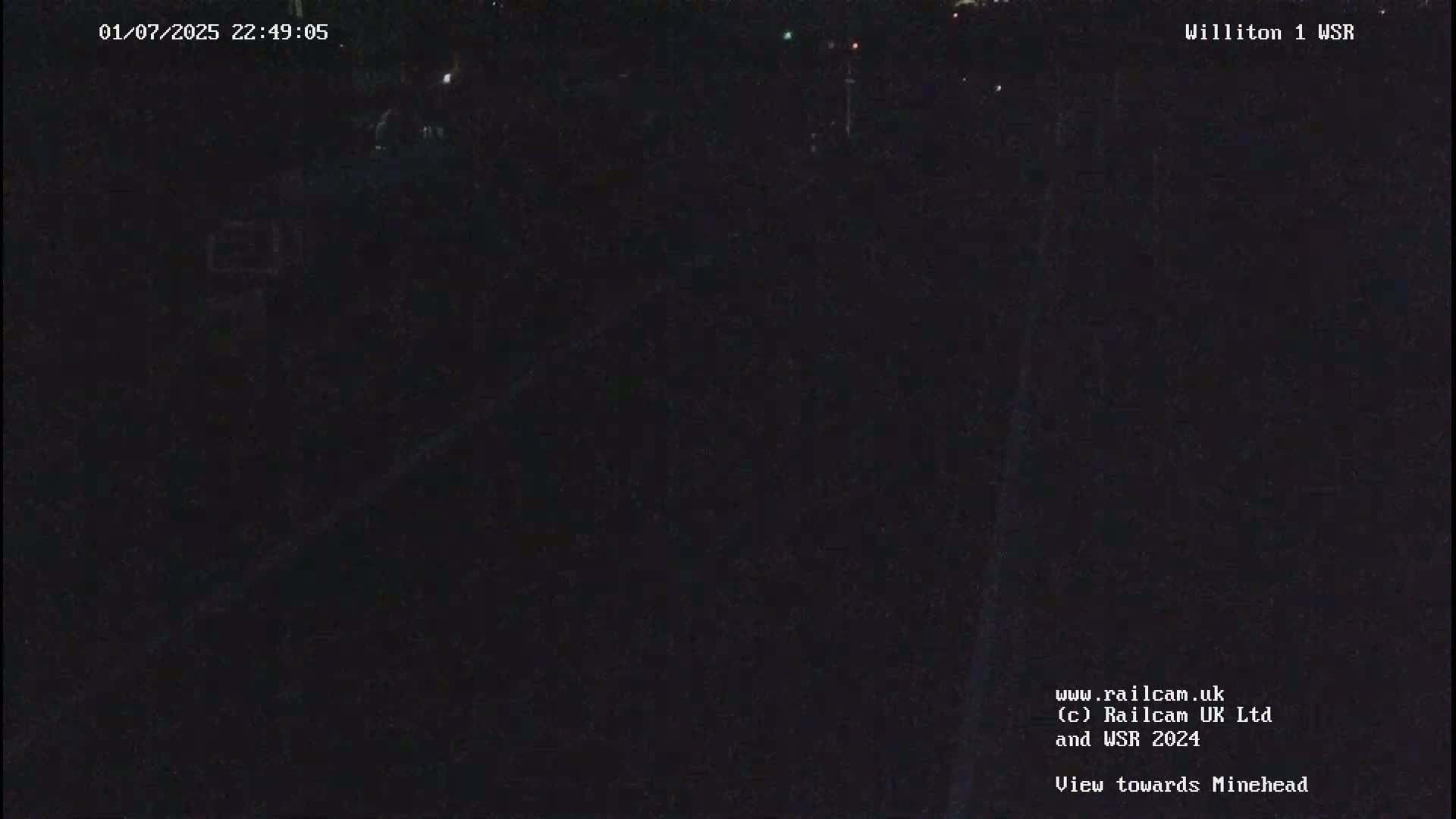 West Somerset Railway Williton Station North Platform View Live Cam  - Somerset, South West, England, United Kingdom