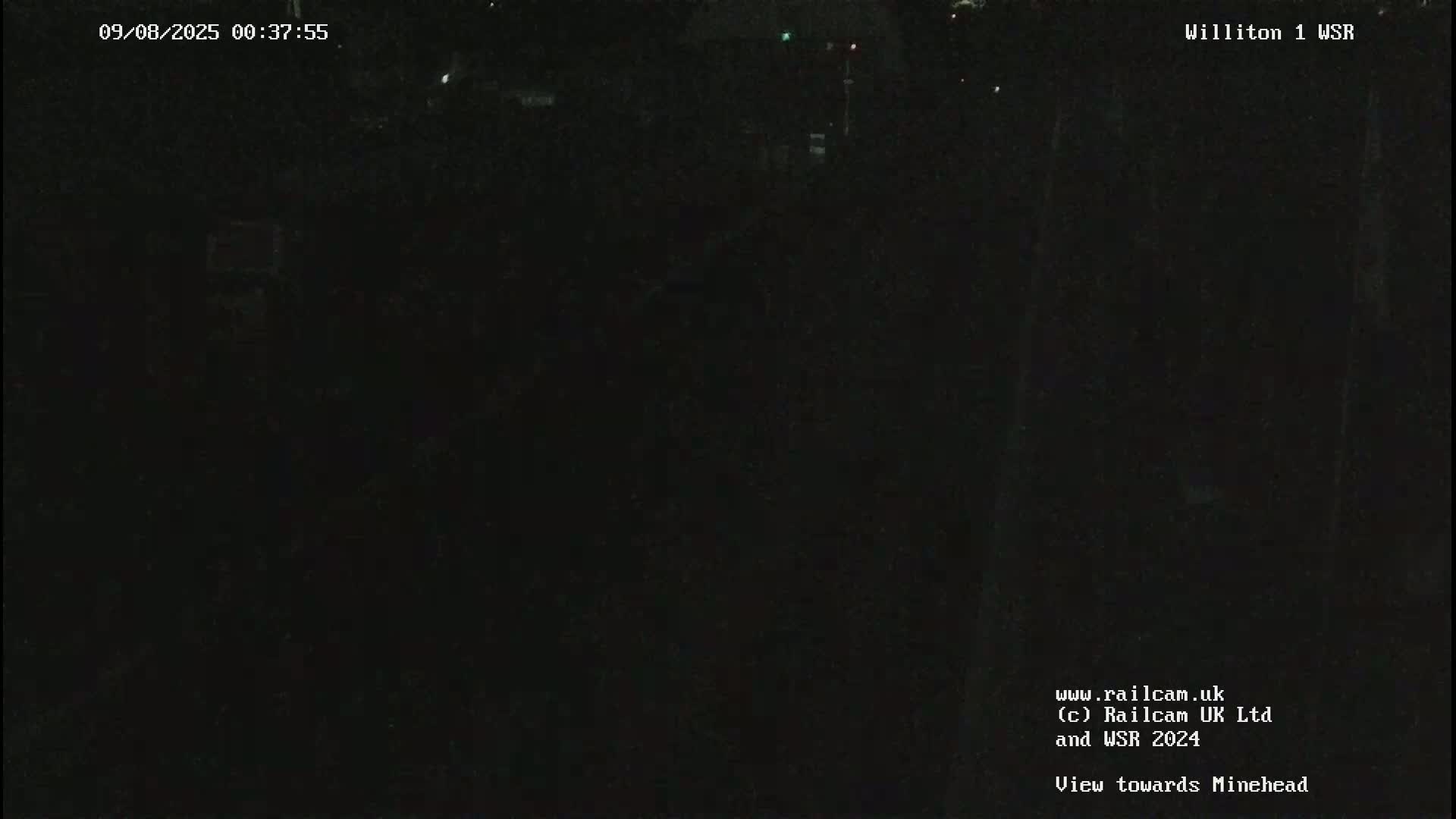 West Somerset Railway Williton Station North Platform View Live Cam  - Somerset, South West, England, United Kingdom
