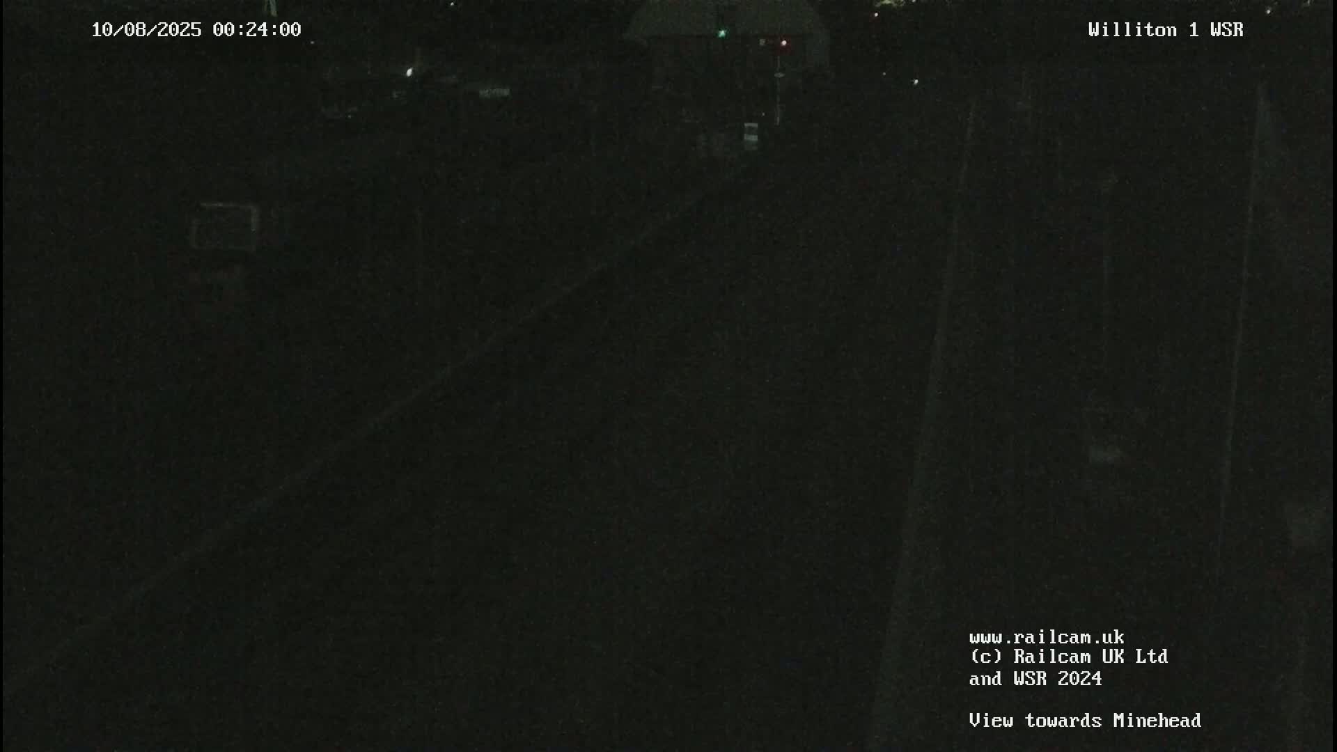 West Somerset Railway Williton Station North Platform View Live Cam  - Somerset, South West, England, United Kingdom