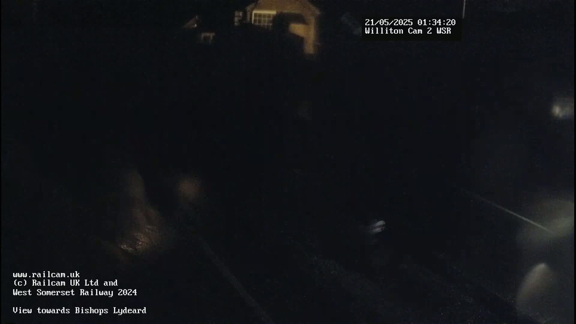 West Somerset Railway Williton Station South Platform View Live Cam  - Somerset, South West, England, United Kingdom