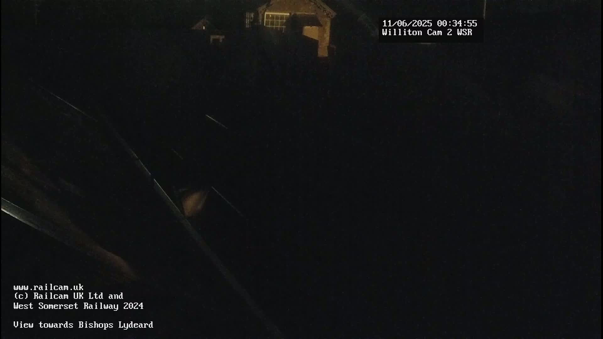 West Somerset Railway Williton Station South Platform View Live Cam  - Somerset, South West, England, United Kingdom