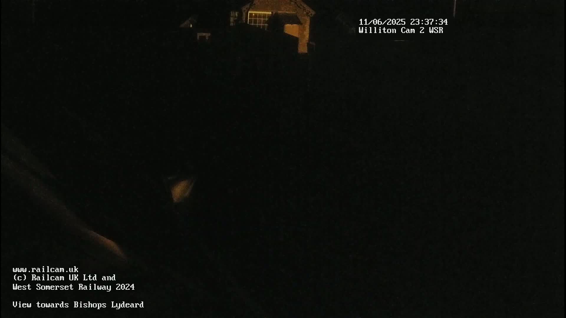 West Somerset Railway Williton Station South Platform View Live Cam  - Somerset, South West, England, United Kingdom