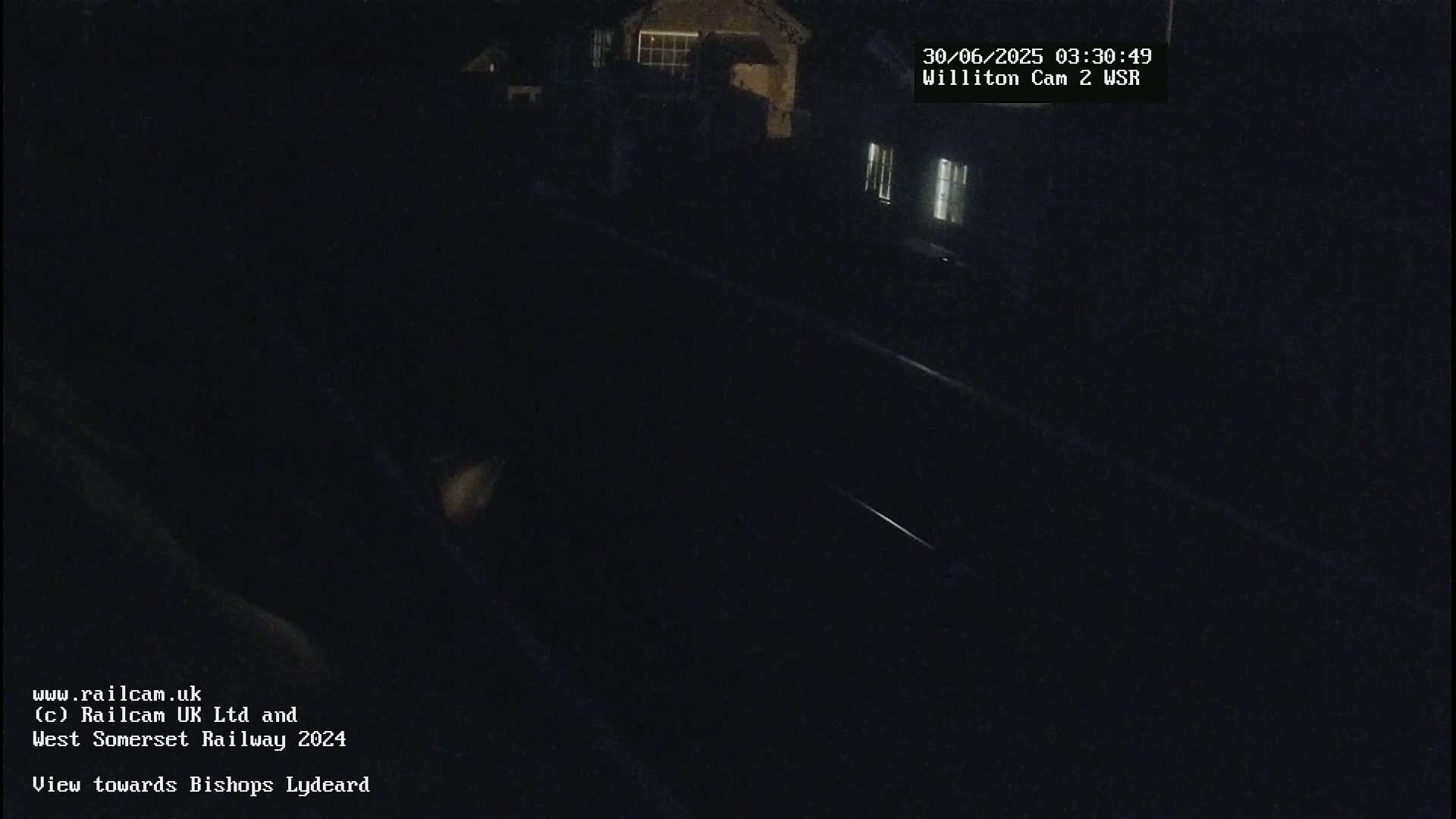 West Somerset Railway Williton Station South Platform View Live Cam  - Somerset, South West, England, United Kingdom