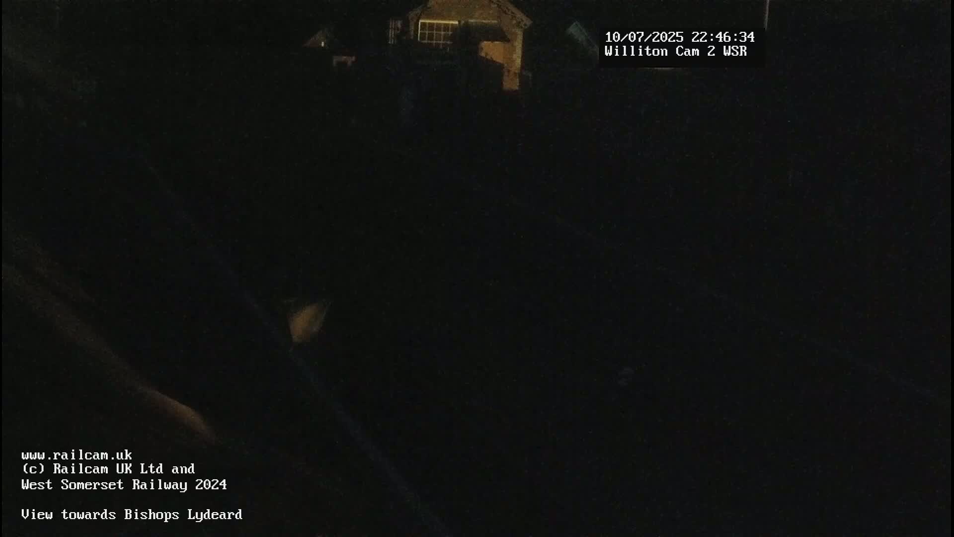 West Somerset Railway Williton Station South Platform View Live Cam  - Somerset, South West, England, United Kingdom