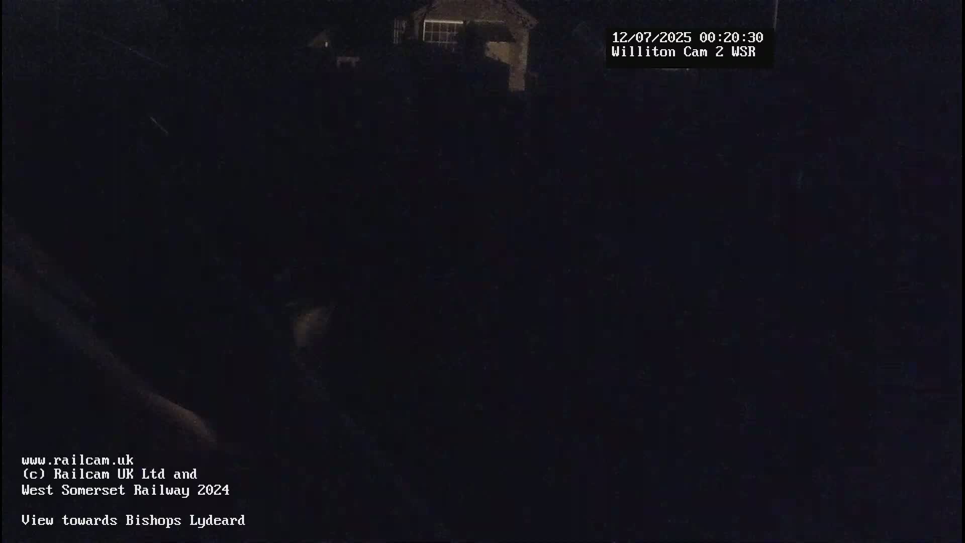 West Somerset Railway Williton Station South Platform View Live Cam  - Somerset, South West, England, United Kingdom