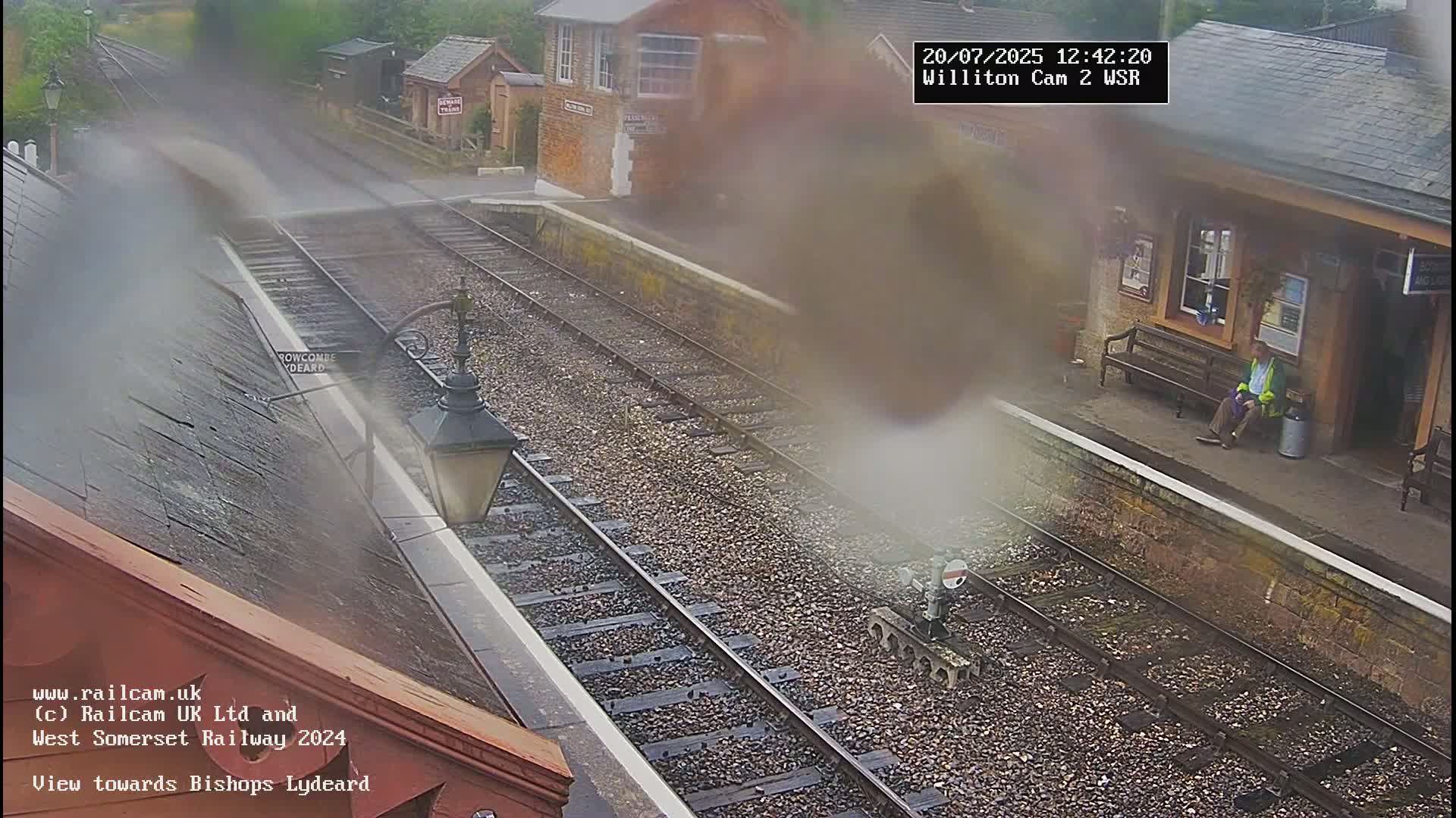 West Somerset Railway Williton Station South Platform View Live Cam  - Somerset, South West, England, United Kingdom