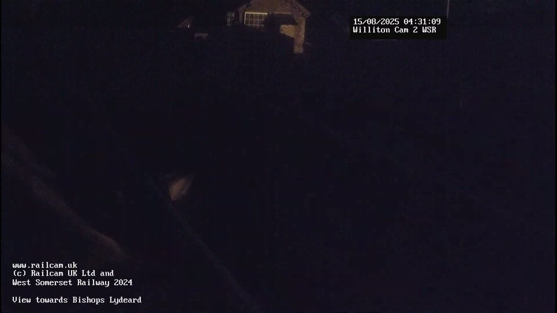 West Somerset Railway Williton Station South Platform View Live Cam  - Somerset, South West, England, United Kingdom