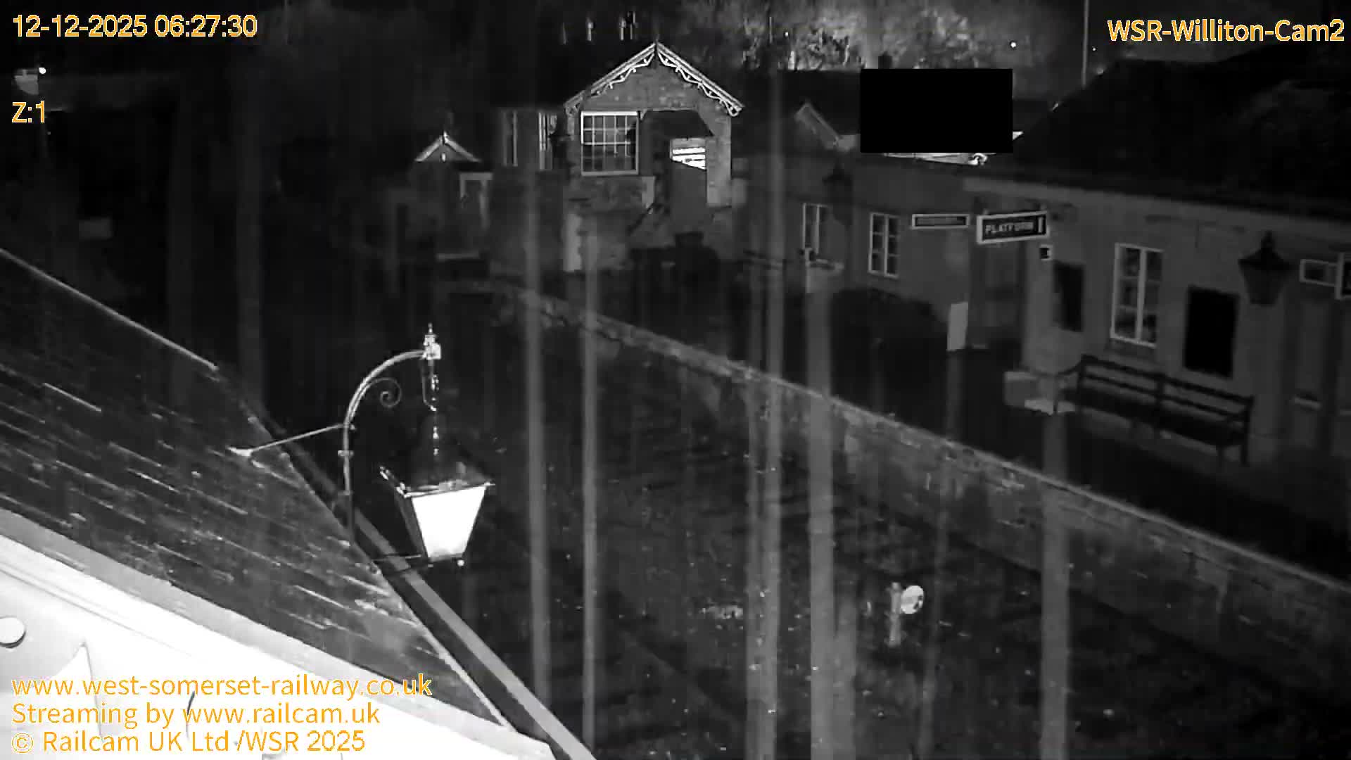 West Somerset Railway Williton Station South Platform View Live Cam  - Somerset, South West, England, United Kingdom