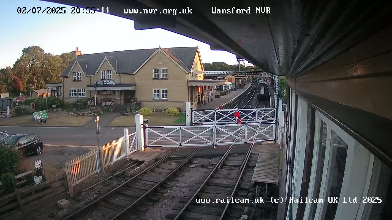 Peterborough, Nene Valley Railway- Orton Mere Station Live Cam -  City of Peterborough, Cambridgeshire, East, England, United Kingdom