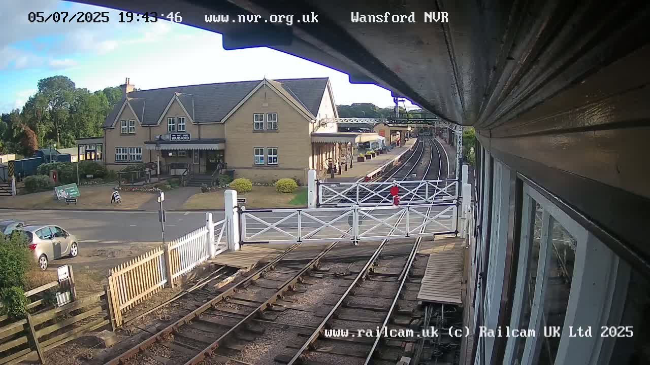 Peterborough, Nene Valley Railway- Orton Mere Station Live Cam -  City of Peterborough, Cambridgeshire, East, England, United Kingdom