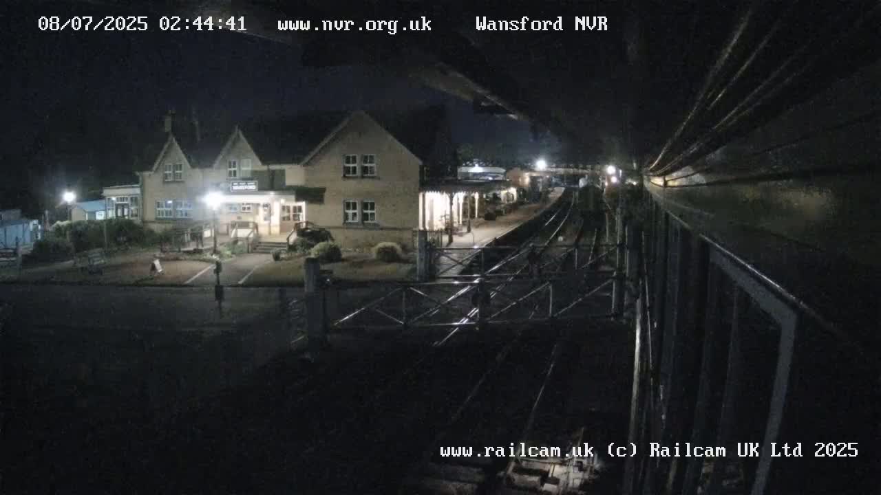 Peterborough, Nene Valley Railway- Orton Mere Station Live Cam -  City of Peterborough, Cambridgeshire, East, England, United Kingdom