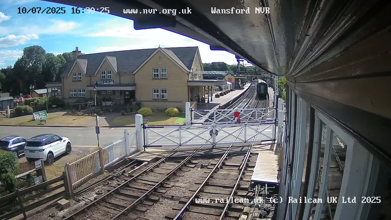 Peterborough, Nene Valley Railway- Orton Mere Station Live Cam -  City of Peterborough, Cambridgeshire, East, England, United Kingdom