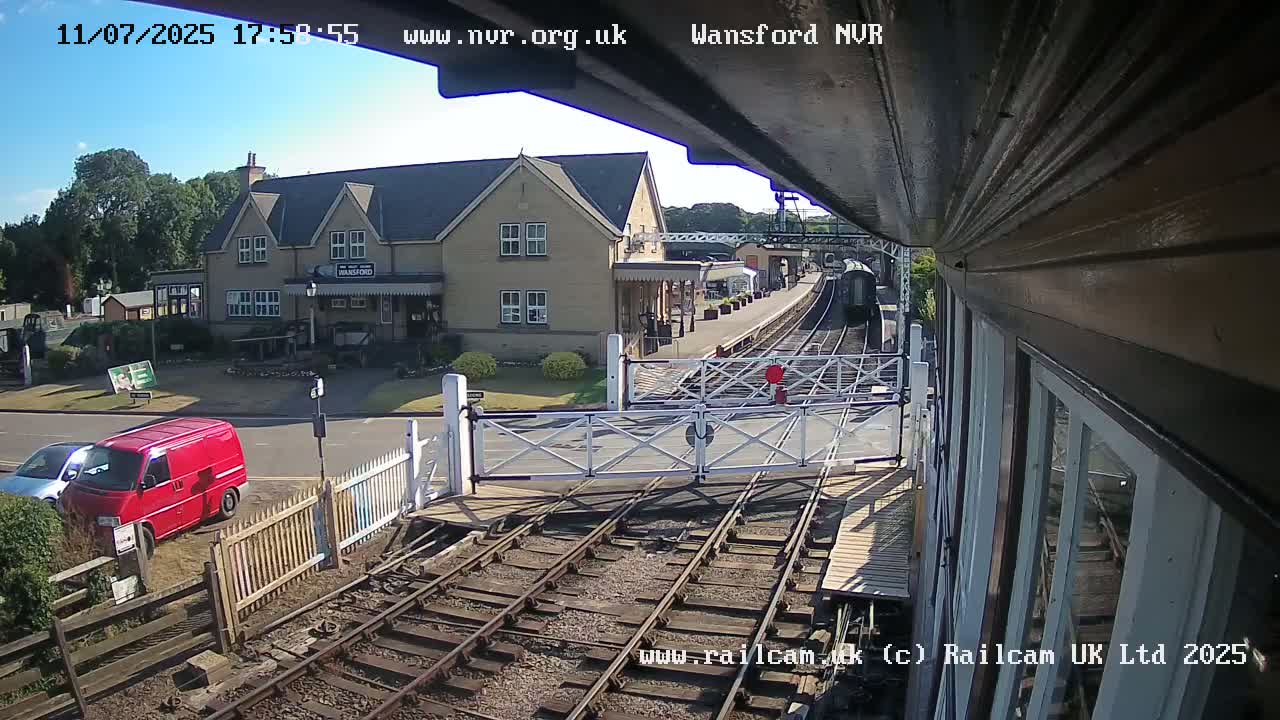 Peterborough, Nene Valley Railway- Orton Mere Station Live Cam -  City of Peterborough, Cambridgeshire, East, England, United Kingdom
