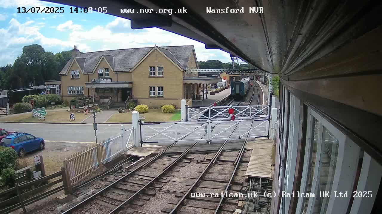 Peterborough, Nene Valley Railway- Orton Mere Station Live Cam -  City of Peterborough, Cambridgeshire, East, England, United Kingdom