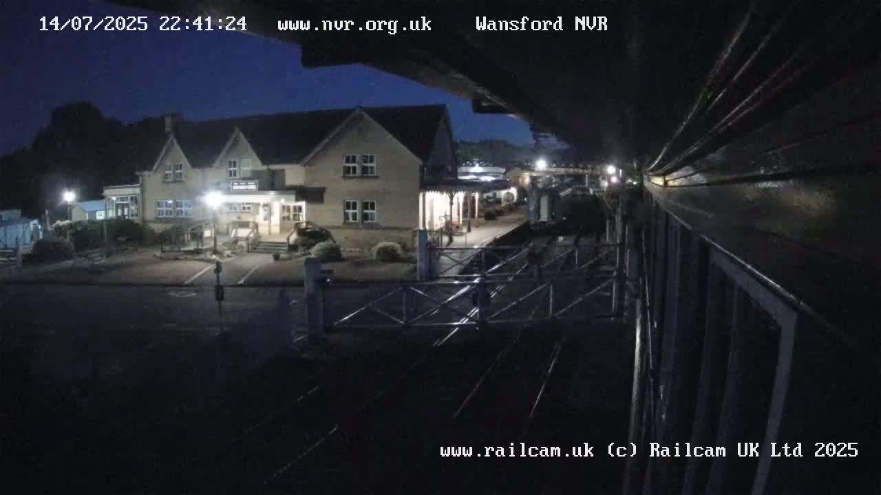 Peterborough, Nene Valley Railway- Orton Mere Station Live Cam -  City of Peterborough, Cambridgeshire, East, England, United Kingdom