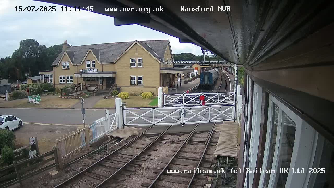 Peterborough, Nene Valley Railway- Orton Mere Station Live Cam -  City of Peterborough, Cambridgeshire, East, England, United Kingdom