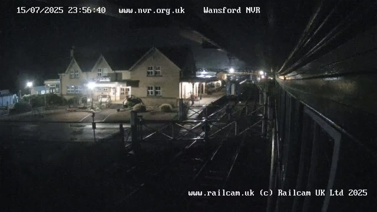 Peterborough, Nene Valley Railway- Orton Mere Station Live Cam -  City of Peterborough, Cambridgeshire, East, England, United Kingdom