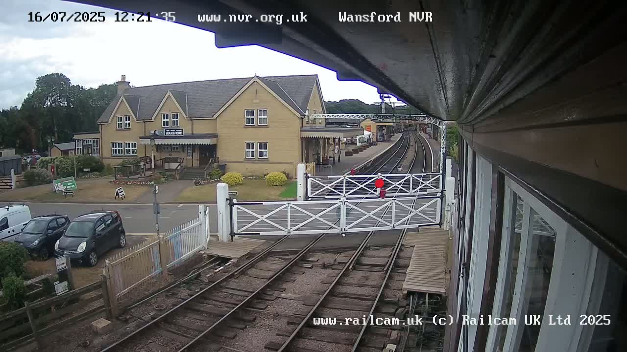 Peterborough, Nene Valley Railway- Orton Mere Station Live Cam -  City of Peterborough, Cambridgeshire, East, England, United Kingdom