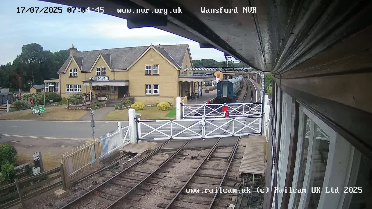 Peterborough, Nene Valley Railway- Orton Mere Station Live Cam -  City of Peterborough, Cambridgeshire, East, England, United Kingdom
