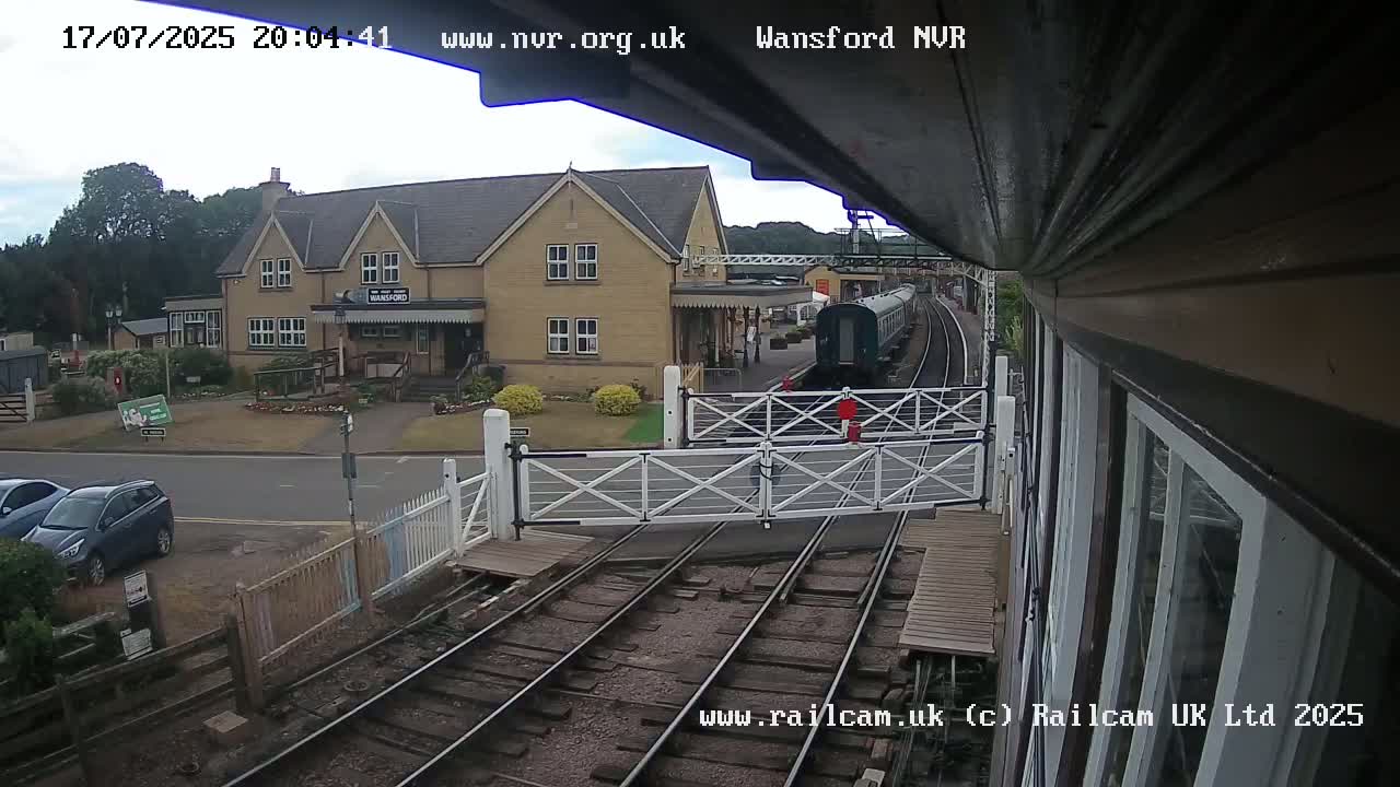 Peterborough, Nene Valley Railway- Orton Mere Station Live Cam -  City of Peterborough, Cambridgeshire, East, England, United Kingdom