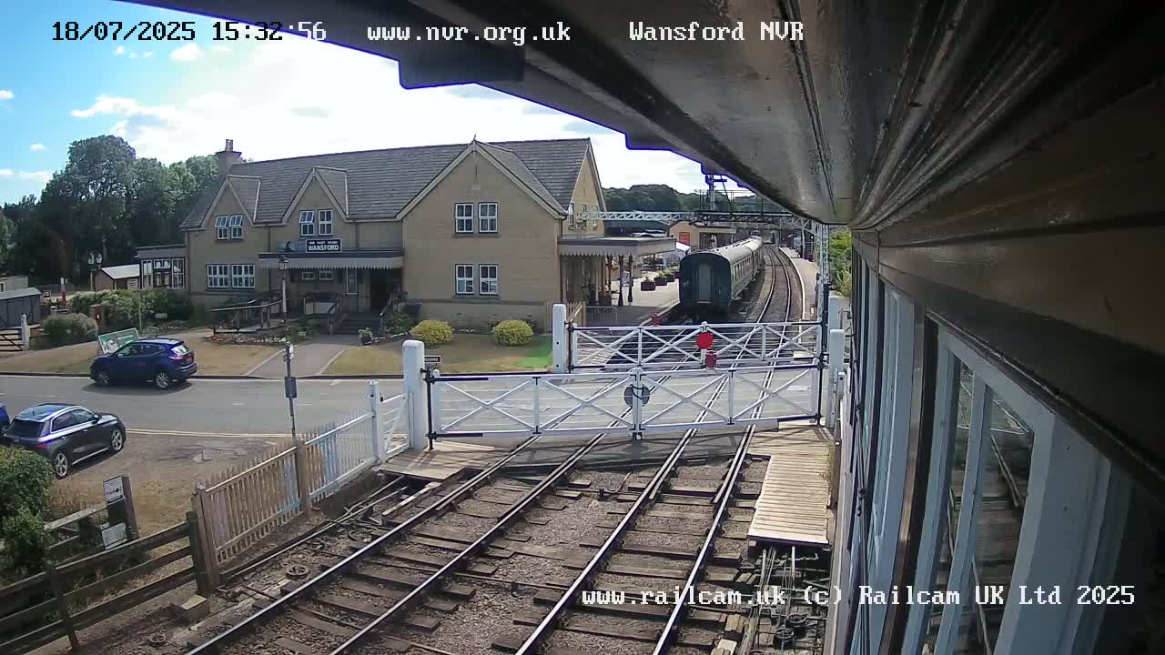 Peterborough, Nene Valley Railway- Orton Mere Station Live Cam -  City of Peterborough, Cambridgeshire, East, England, United Kingdom