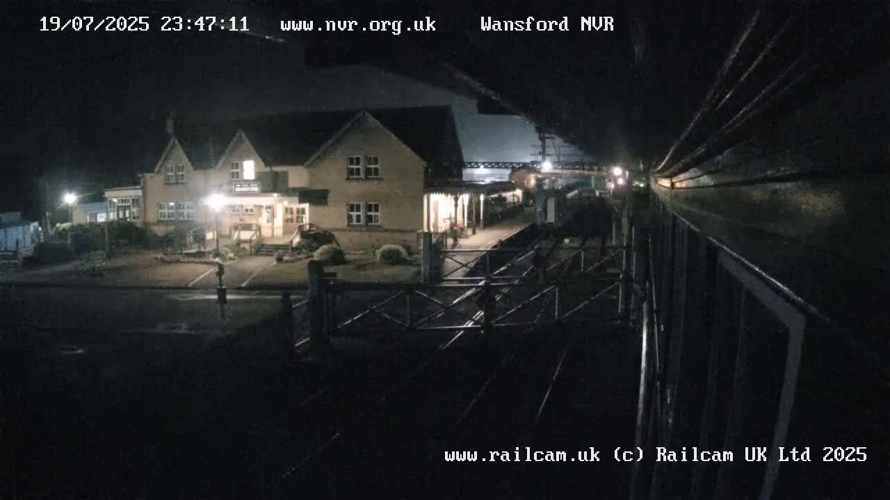 Peterborough, Nene Valley Railway- Orton Mere Station Live Cam -  City of Peterborough, Cambridgeshire, East, England, United Kingdom