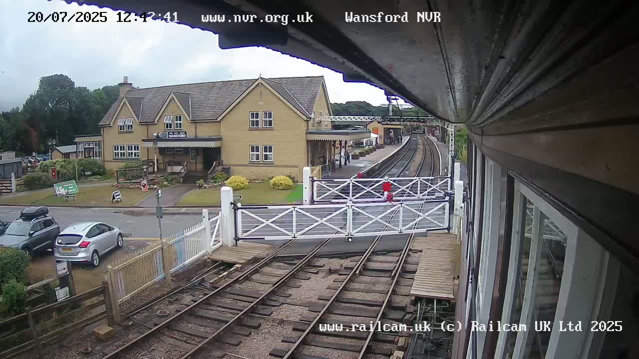 Peterborough, Nene Valley Railway- Orton Mere Station Live Cam -  City of Peterborough, Cambridgeshire, East, England, United Kingdom