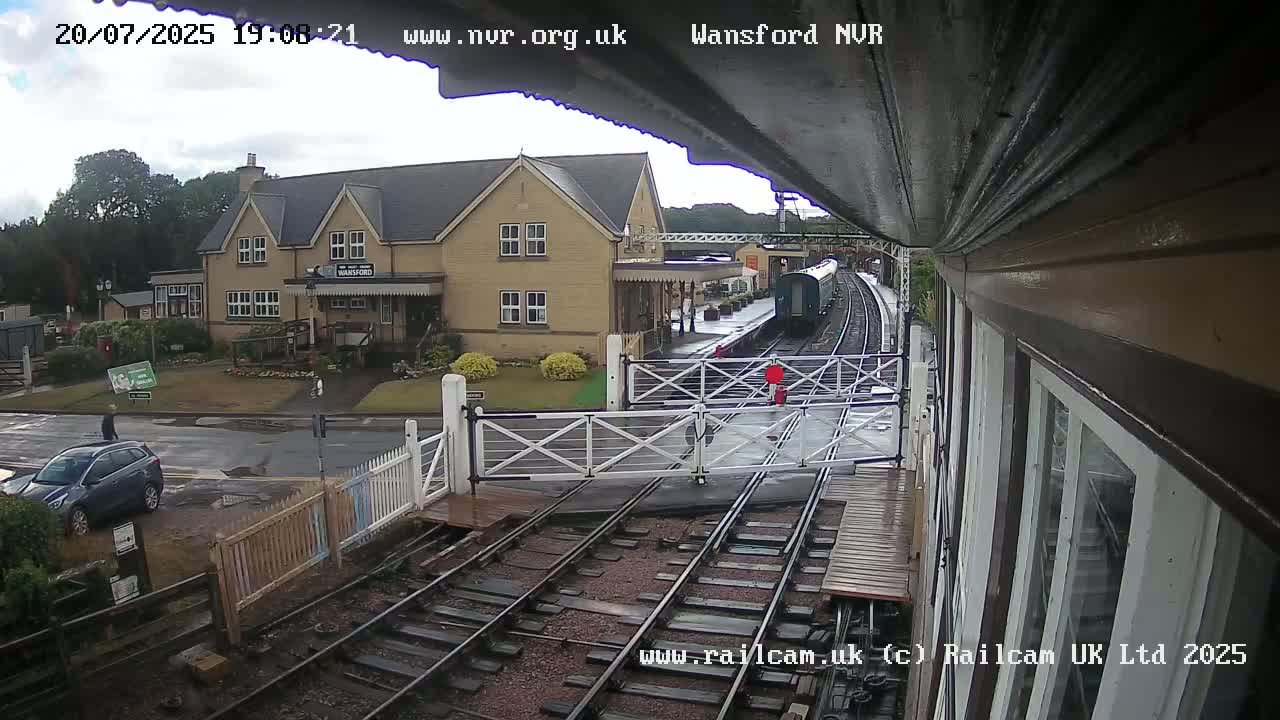 Peterborough, Nene Valley Railway- Orton Mere Station Live Cam -  City of Peterborough, Cambridgeshire, East, England, United Kingdom