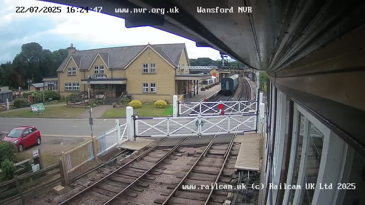 Peterborough, Nene Valley Railway- Orton Mere Station Live Cam -  City of Peterborough, Cambridgeshire, East, England, United Kingdom