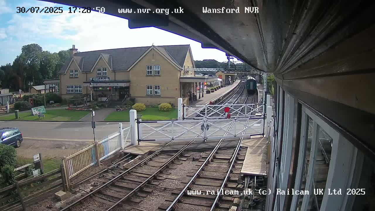 Peterborough, Nene Valley Railway- Orton Mere Station Live Cam -  City of Peterborough, Cambridgeshire, East, England, United Kingdom