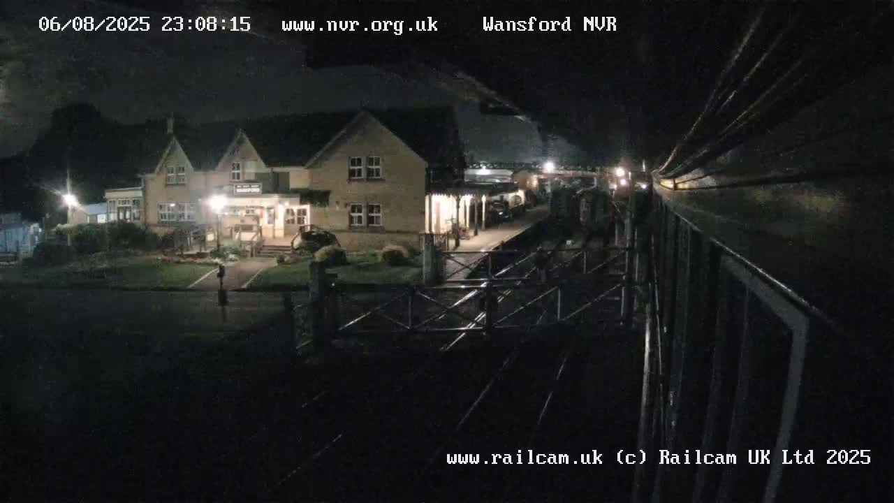 Peterborough, Nene Valley Railway- Orton Mere Station Live Cam -  City of Peterborough, Cambridgeshire, East, England, United Kingdom
