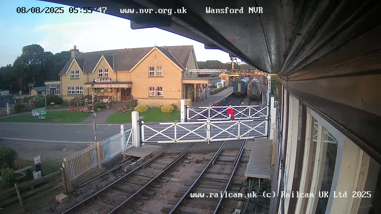 Peterborough, Nene Valley Railway- Orton Mere Station Live Cam -  City of Peterborough, Cambridgeshire, East, England, United Kingdom