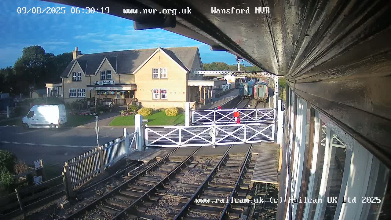 Peterborough, Nene Valley Railway- Orton Mere Station Live Cam -  City of Peterborough, Cambridgeshire, East, England, United Kingdom