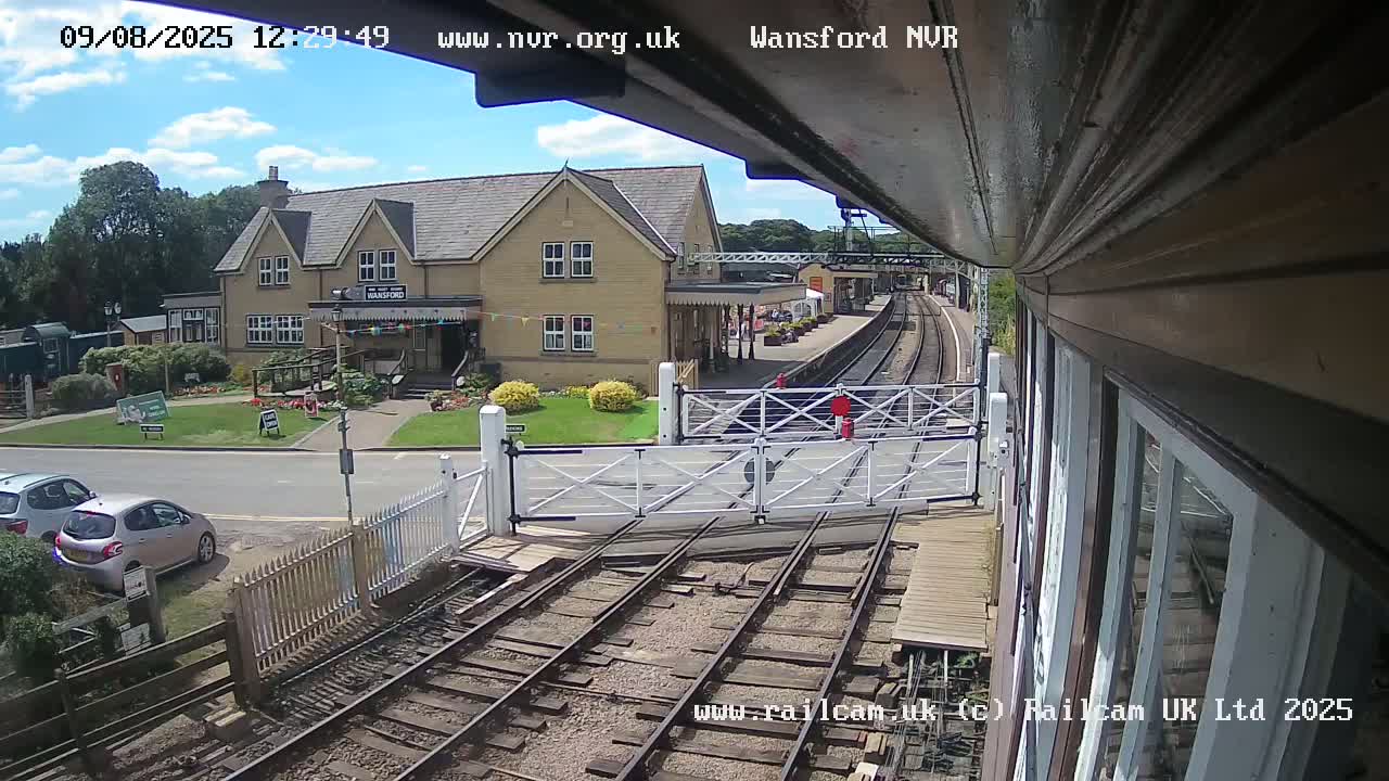 Peterborough, Nene Valley Railway- Orton Mere Station Live Cam -  City of Peterborough, Cambridgeshire, East, England, United Kingdom
