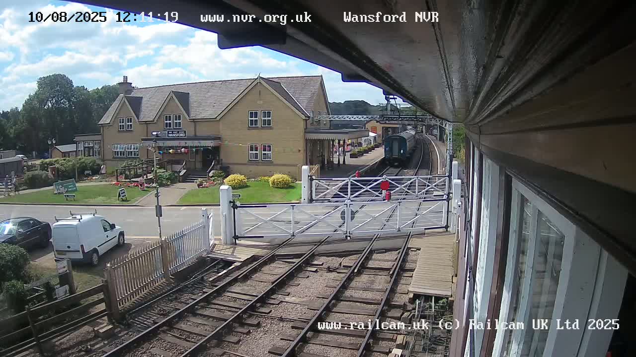 Peterborough, Nene Valley Railway- Orton Mere Station Live Cam -  City of Peterborough, Cambridgeshire, East, England, United Kingdom