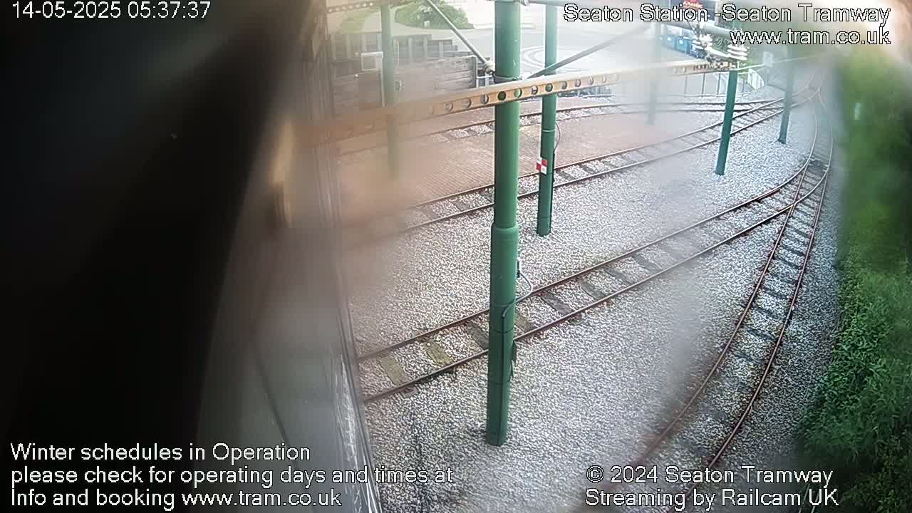 Seaton Tramway  Station Live Cam - East Devon, Devon, South West, England, United Kingdom